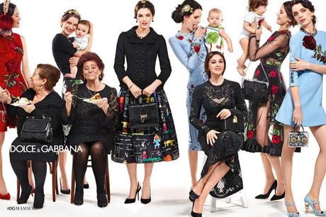 La familia es la protagonista de la campaña otoño-invierno de Dolce & Gabbana