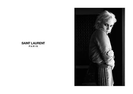Julia Cumming vuelve para la campaña de Saint Laurent