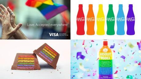 Las 20 mejores celebraciones de marcas al matrimonio gay en EEUU #LoveWins