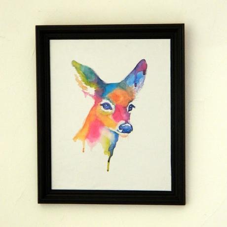 Cuadro DIY ciervo