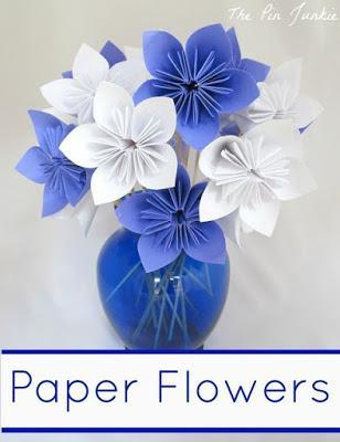 Flower Power - Paper Crafts with Flowers.
