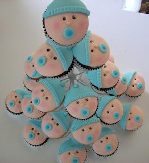 Cupcakes para Baby Shower