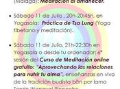 Grupo Meditación próximas actividades.