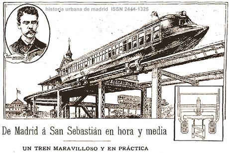 De Madrid a Santander en hora y media. El AVE del 1900