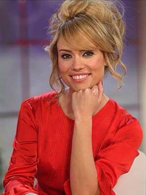 Recogido alto para cara redonda