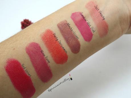 Labiales Wet n Wild Mega Last / Review + Swatches