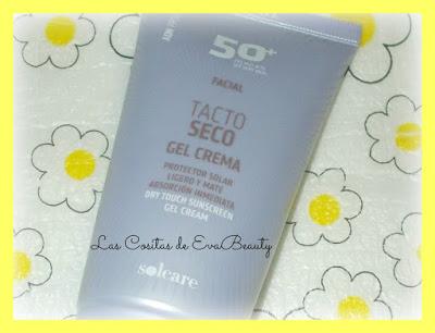 Review Gel Crema Tacto Seco SPF50+ Solcare Deliplús.