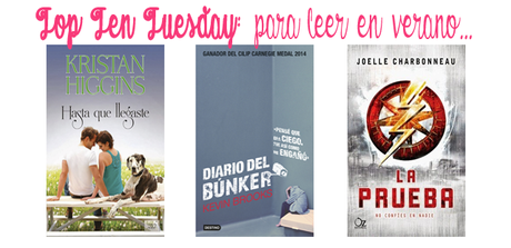 Top Ten Tuesday (63): Mis recomendaciones para leer en verano