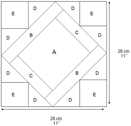 El bloque del mes: Friendship Block / Block of the month: Friendship Block