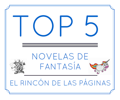 Top 5 Fantasía - Rincón de las Páginas