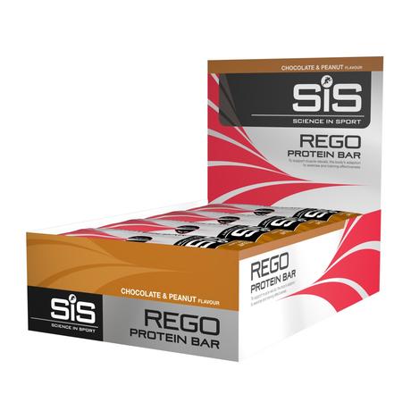 Barra con proteínas y carbohidratos, para la recuperación muscular, SiS Rego Protein Bar