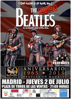 The Bootleg Beatles rememoran la visita del grupo a España en 1965 con conciertos en Barcelona y Madrid