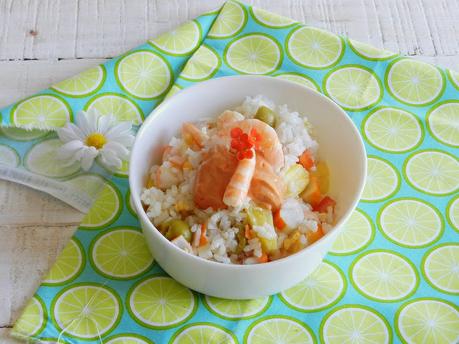 Ensalada tropical de arroz