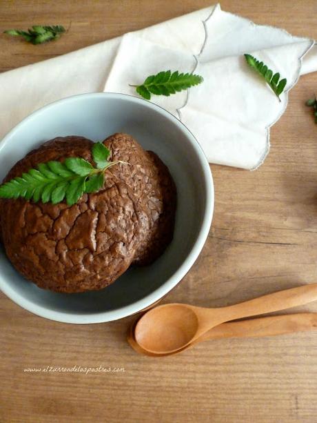 Helado de Natillas con Galletas Brownie