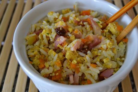 Arroz Asiático con Huevos