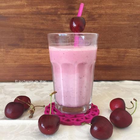 BATIDO DE CEREZAS