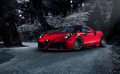 Alfa Romeo 4C Pogea front