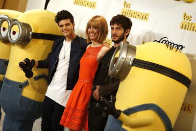 Abraham Mateo se codea con 'Los Minions'