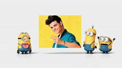 Abraham Mateo se codea con 'Los Minions'