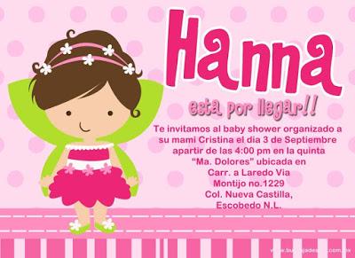 10 Invitaciones para Baby Shower niña y niño