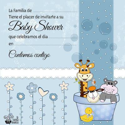 10 Invitaciones para Baby Shower niña y niño