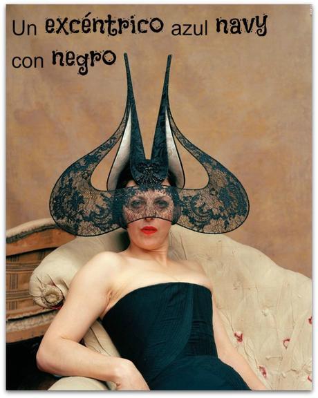 Tendencias: Azul navy con negro