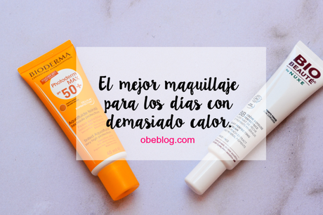 El mejor maquillaje para los días con demasiado calor.