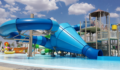 Parque Warner Madrid:Aqui si hay playa