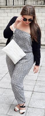 Outfit Of The Day ~ Mono Leopardo ~ Leopard Print Jumpsuit