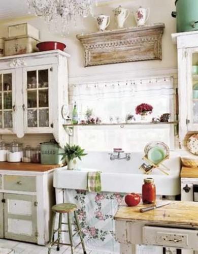 Cocinas estilo Shabby Chic