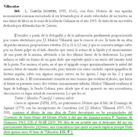 Mamilia, la gran sacerdotisa romana.en Villacañas