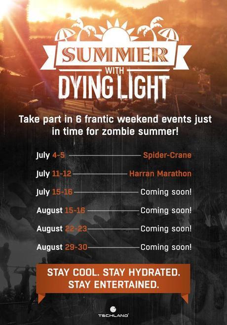 Techland anuncia eventos para este verano en Dying Light Techland anuncia eventos para este verano en Dying Light