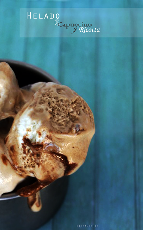 Helado de Capuccino y Ricota