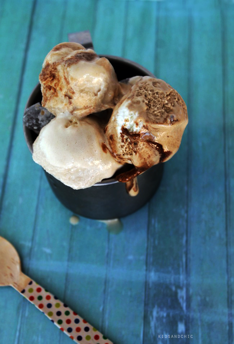 Helado de Capuccino y Ricota