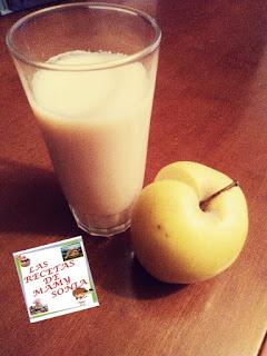 BATIDO DE MANZANA