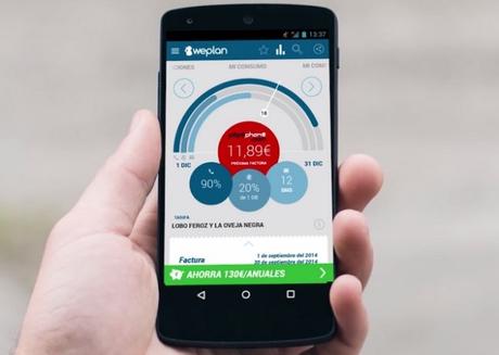 Weplan, la app gratuita que controla el gasto de megas en las llamadas de WhatsApp.