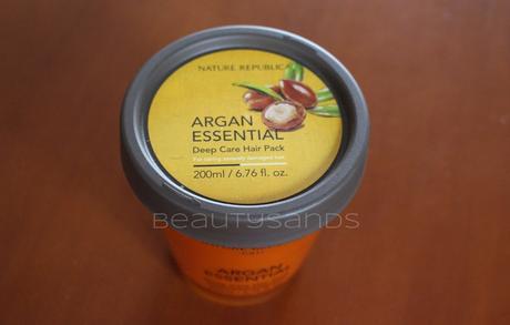 RESEÑA | NATURE REPUBLIC | ARGAN ESSENTIAL DEEP CARE HAIR PACK