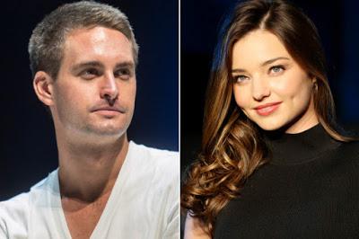 Miranda Kerr conquista el corazón de Evan Spiegel