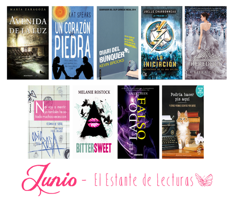 [El estante de...] Lecturas de junio