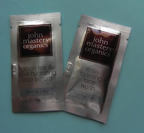 Algunas muestras buenas ;) (John Masters Organics, Erborian, Anne Marie Borlind).