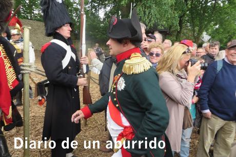 Waterloo 2015. Reproducción de la batalla en su segundo centenario