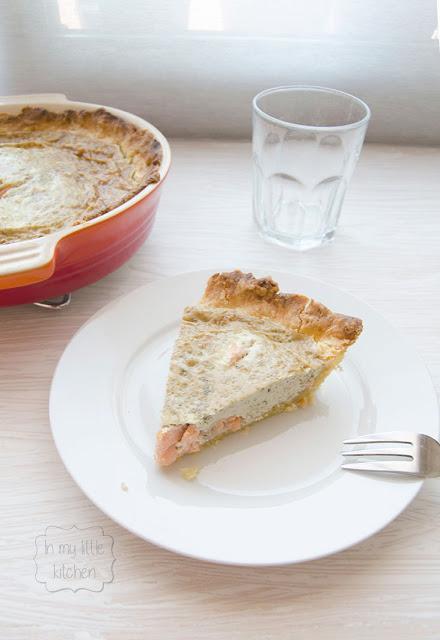 Quiche de salmón con Degustabox Quiche de salmón con Degustabox