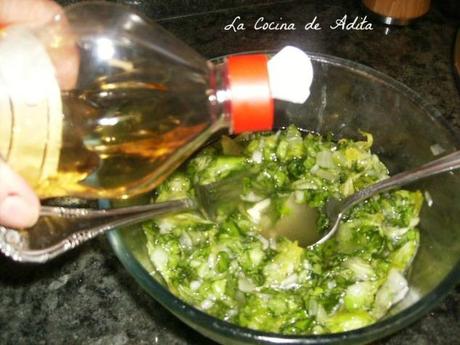 Sopa fría de lechuga