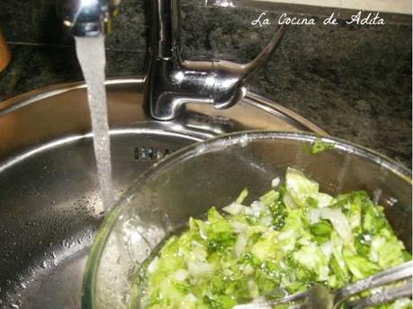 Sopa fría de lechuga