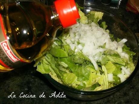 Sopa fría de lechuga