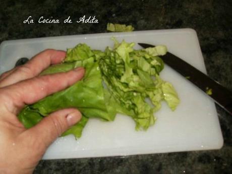 Sopa fría de lechuga