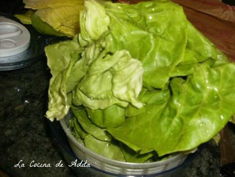 Sopa fría de lechuga