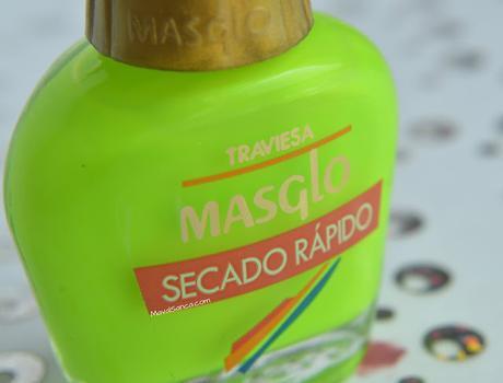 Manicura de la semana - Colores de Verano // Nails of the week - Summer Colors : MASGLO Traviesa