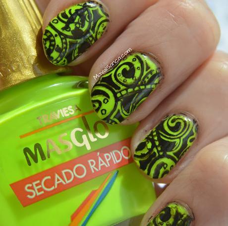 Manicura de la semana - Colores de Verano // Nails of the week - Summer Colors : MASGLO Traviesa