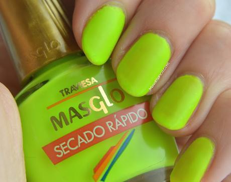 Manicura de la semana - Colores de Verano // Nails of the week - Summer Colors : MASGLO Traviesa